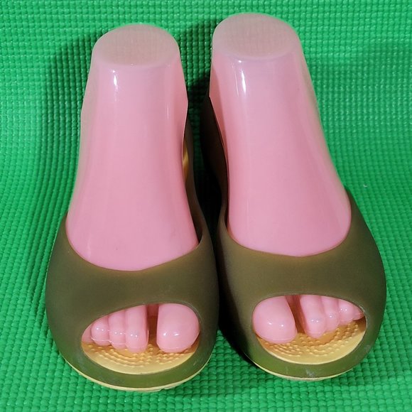 Crocs Carlie Open Toe Lightweight Ballet Flats - Women's 7 - Picture 3 of 8